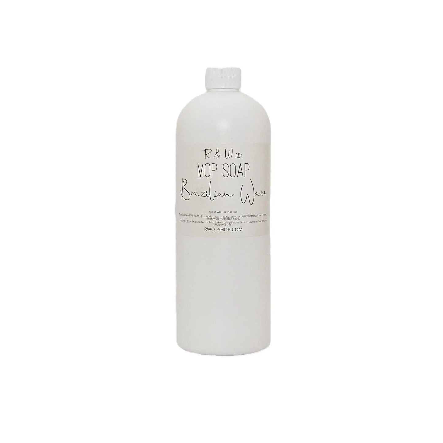 R&W Co. Highly Scented Mop Soap (Concentrated Formula) 32Oz/900G By