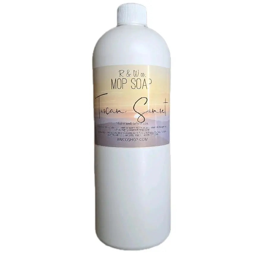 R&W Co. Highly Scented Mop Soap (Concentrated Formula) 32Oz/900G By