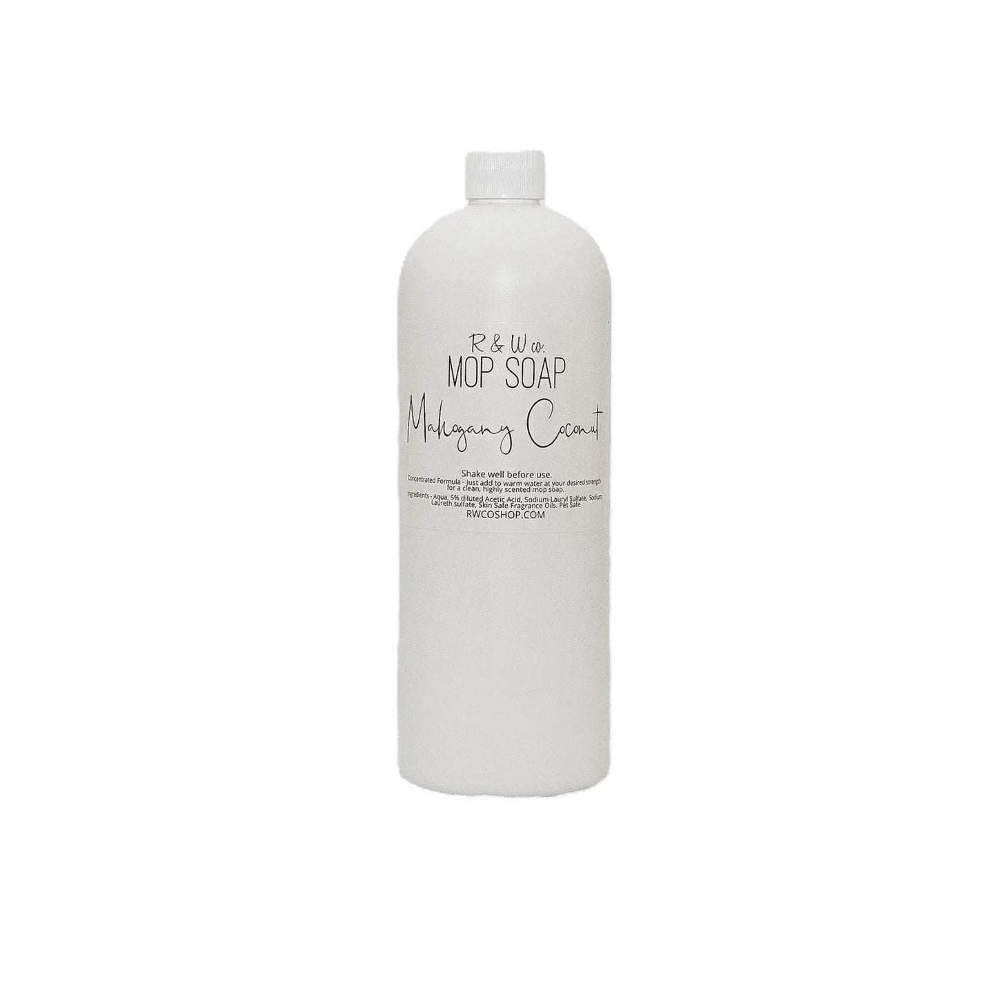 R&W Co. Highly Scented Mop Soap (Concentrated Formula) 32Oz/900G By