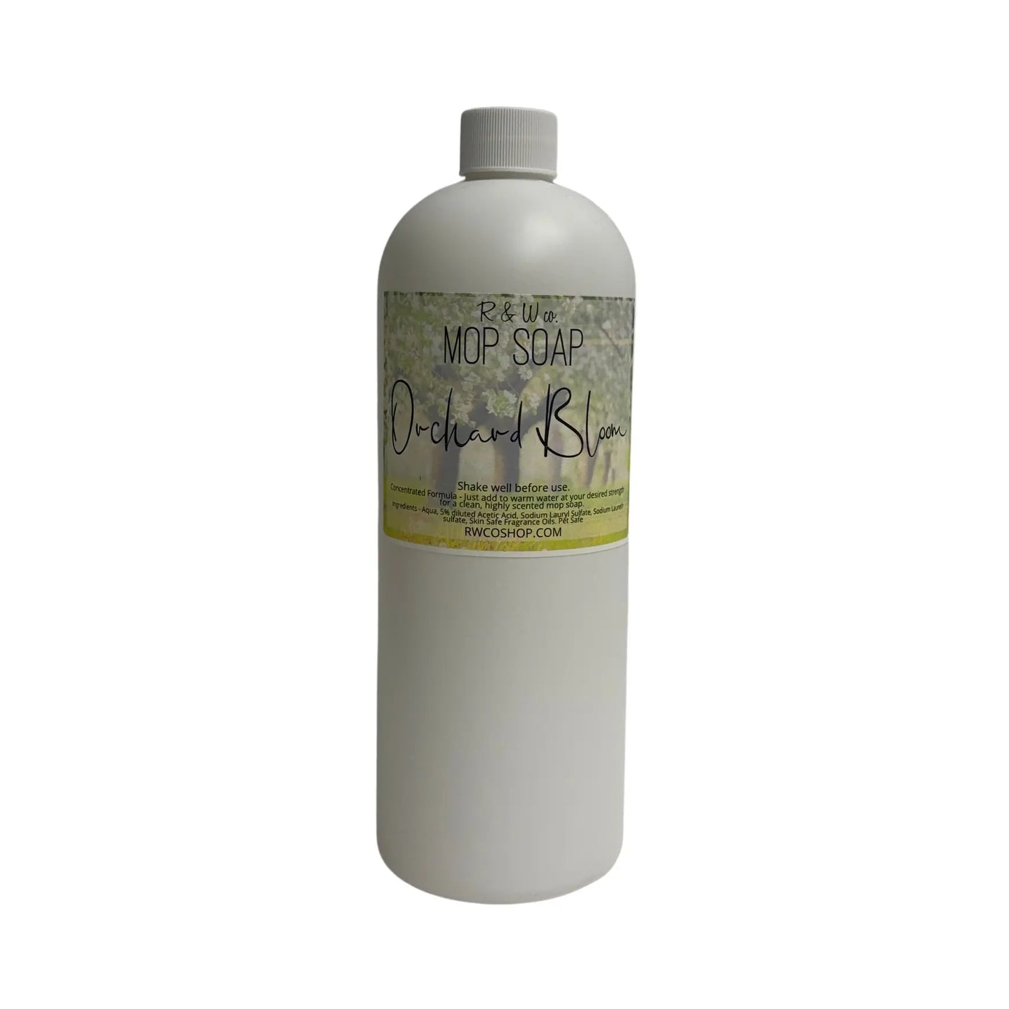 R&W Co. Highly Scented Mop Soap (Concentrated Formula) 32Oz/900G By
